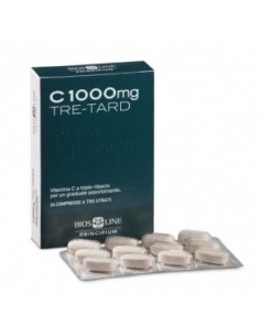 Principium C 1000 mg TRE-TARD Integratore Sistema Immunitario 24 Compresse